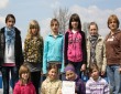 Szymbark - I miejsce w sztafetowych biegach prze�ajowych w kategorii szk� podstawowych