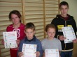 Najlepsi w indywidualnym turnieju tenisa sto�owego w kategorii szko� podstawowych i gimnazj�w