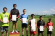 Najlepsi zawodnicy w klasyfikacji indywidualnej czw�rboju lekkoatletycznego
